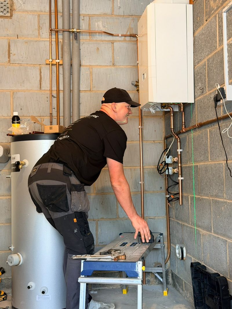 Ashley on site in Doncaster